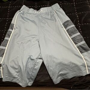 Gray Jordan B-Ball Shorts (S)